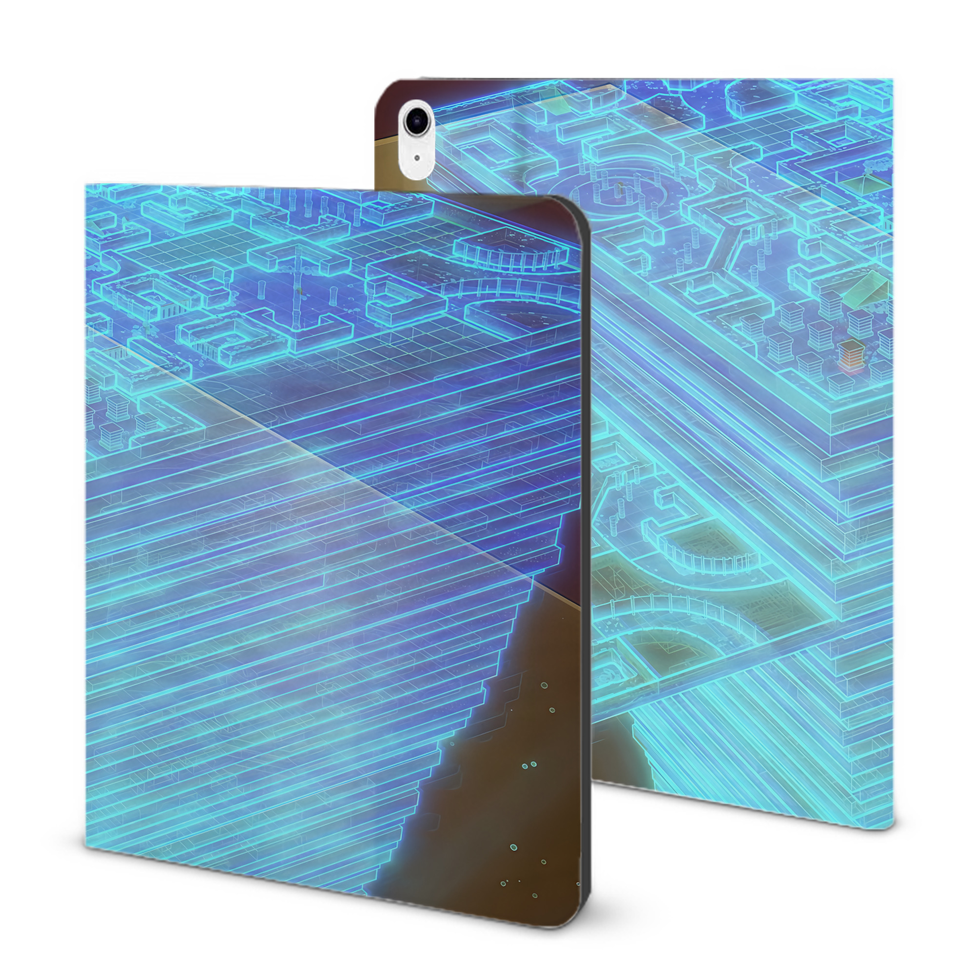 （画像用） 転スラ Regarding Reincarnated to Slime IPad ケース ブック型 PUレザー TPU 耐衝撃 軽量 薄型 ペン収納なし 全面保護 IPad 各モデル対応